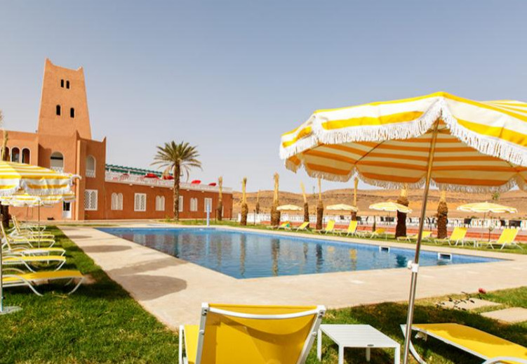 Taghit Saoura Hotel Bagian luar foto