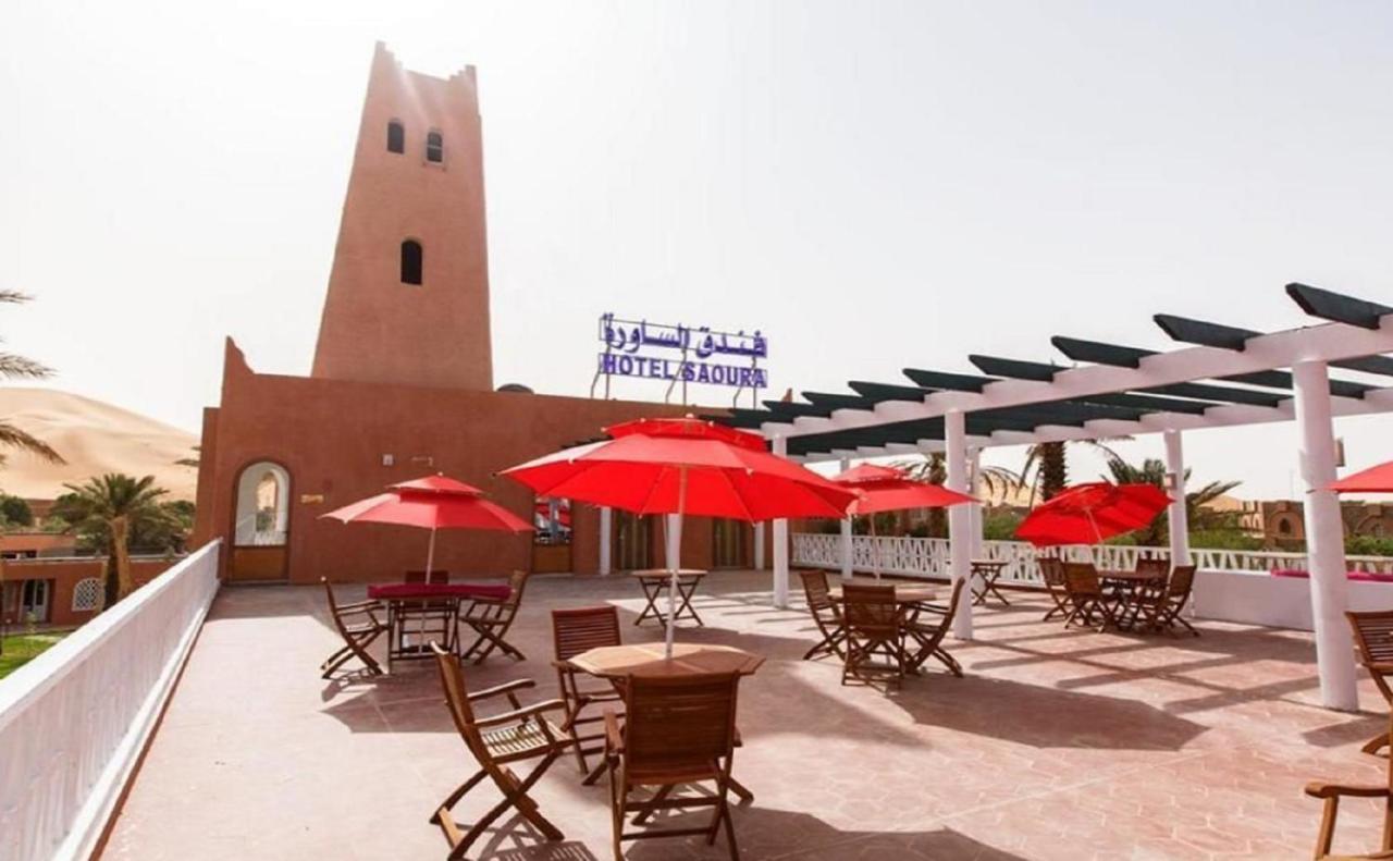 Taghit Saoura Hotel Bagian luar foto